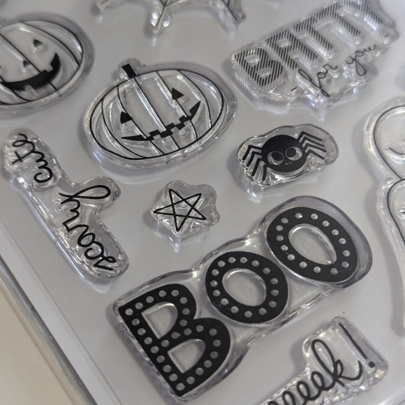 Halloween Photopolymer Stamps and Etched Dies Set - Picture 4 of 12